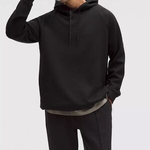 lululemon athletica Men's Black Smooth spacer Pullover Hoodie large